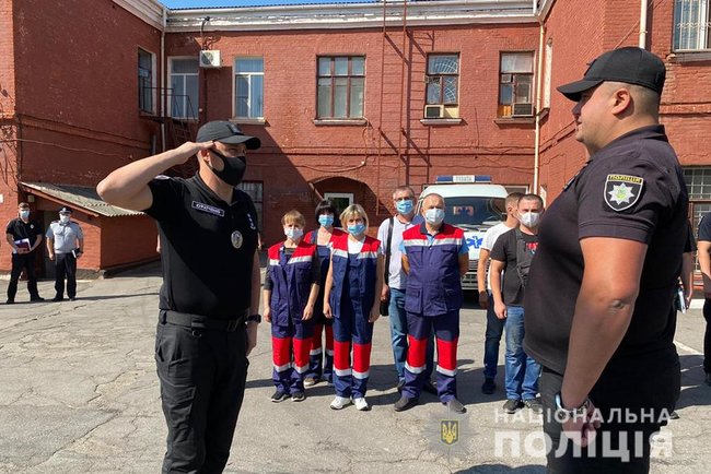 Более 560 полицейских со всей Украины прибыли в Умань для обеспечения безопасности 04