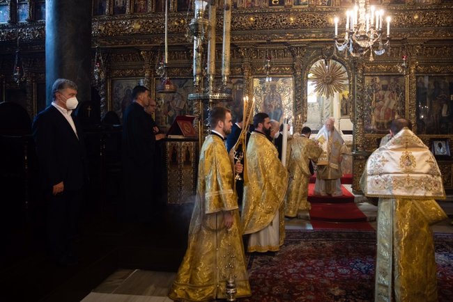 Очень радостно видеть, как развивается Православная церковь Украины, - Варфоломей 08