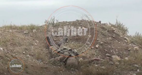 Азербайджан показал тела убитых армянских солдат на захваченном наблюдательном пункте 02