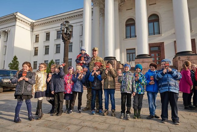 Проект для дітей ARTПЕРЕМИРЯ стартував на Донбасі, - прес-центр ОС 03