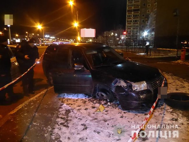 Полиция в Киеве применила оружие для остановки угнанного Subaru с пьяным водителем 02