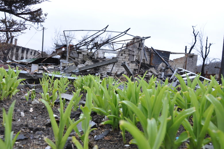 Несколькометровые воронки и разрушенные дома: последствия обстрела Чернигова российскими оккупантами 59