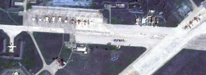 Окупанти втратили на аеродромі в Криму не дев’ять, а значно більше літаків, - Повітряні Сили ЗСУ 03
