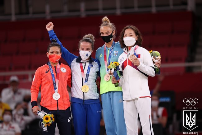 Дзюдоистка Билодид завоевала первую медаль для Украины на Олимпиаде в Токио 08