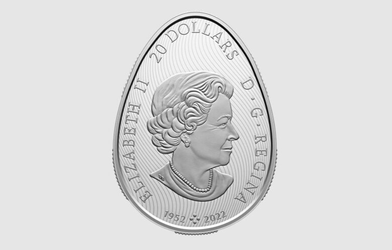 У Канаді випустили монету у формі писанки