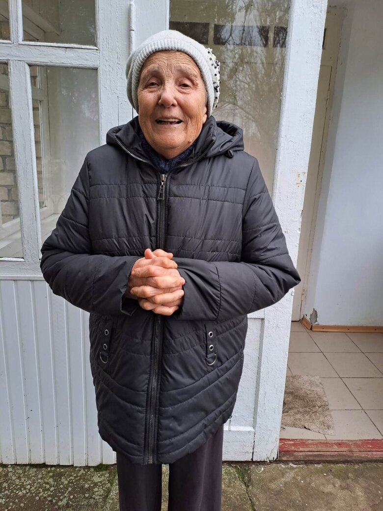 84-річна партизанка з Херсонщини Інна Сергієва: Писала на дверях пошти крейдою: ЗСУ знищено 44 орки. Смерть рашистським окупантам! 05