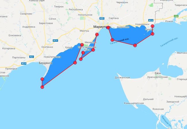 ВМС Украины до 1 сентября закрыли три района Азовского моря для проведения стрельб, - журналист Клименко 02