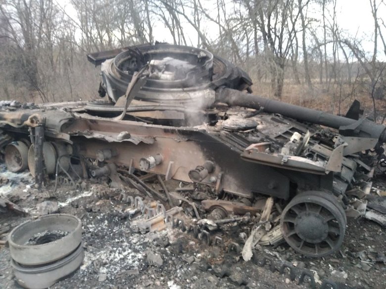 Захисники України вщент розбили танкову колону окупантів на Сумщині, - 93-я ОМБр 05