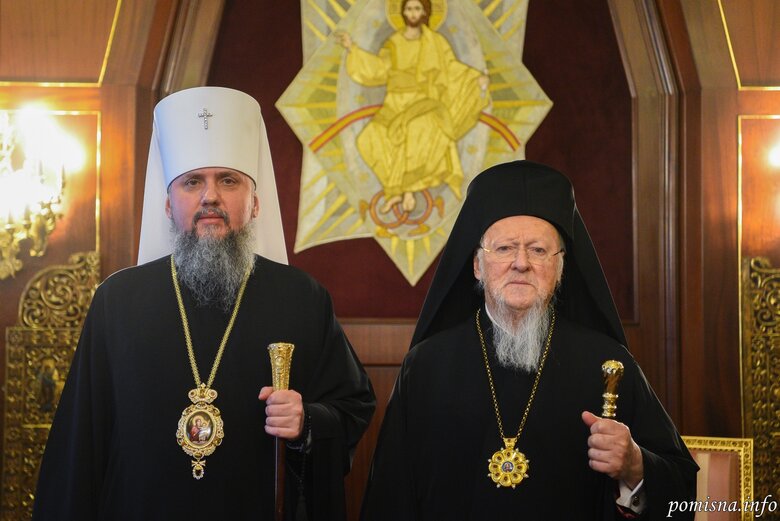 Epiphanius met with Ecumenical Patriarch Bartholomew 07