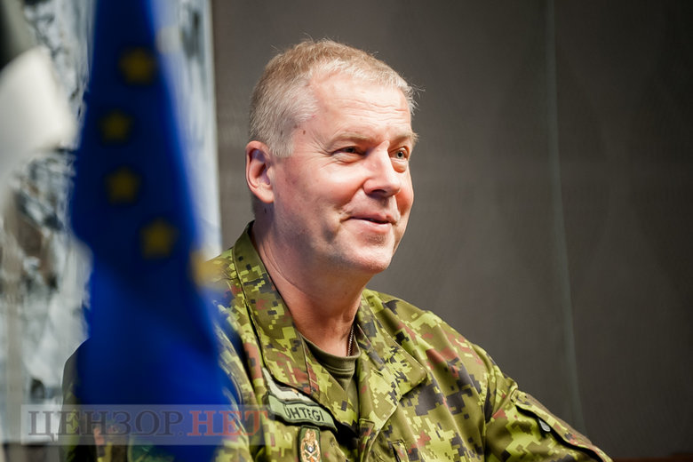 Командир Союза обороны Эстонии (Кайтселийт) бригадный генерал Рихо Юхтеги: Ваши войска сделали большой шаг вперед 01