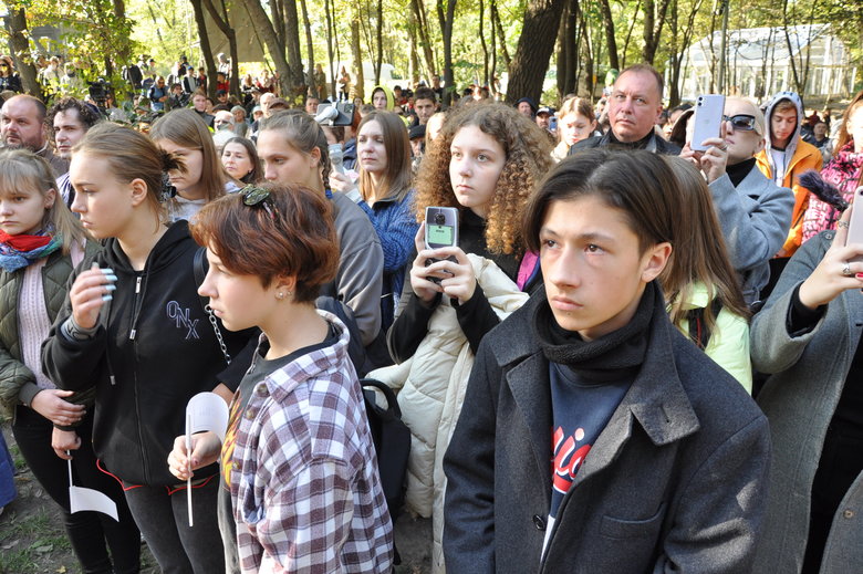 Марш памяти расстрелянных в Бабьем Яре прошел в Киеве 12