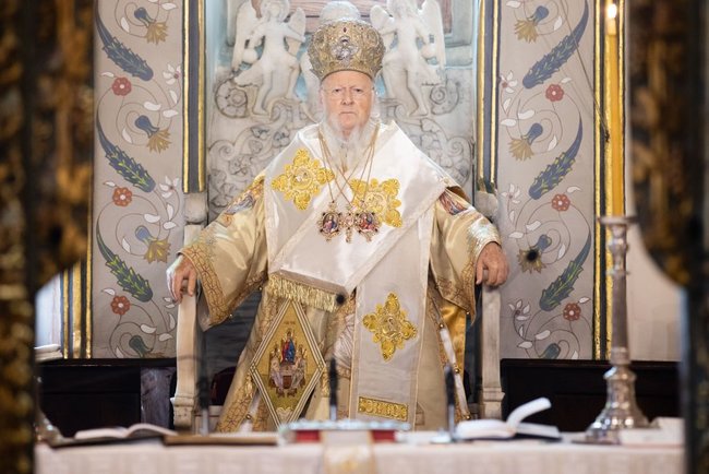 Очень радостно видеть, как развивается Православная церковь Украины, - Варфоломей 09