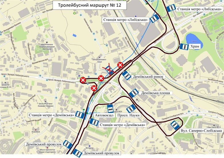 Запущені замість метро на Теремки автобуси змінять маршрут 02