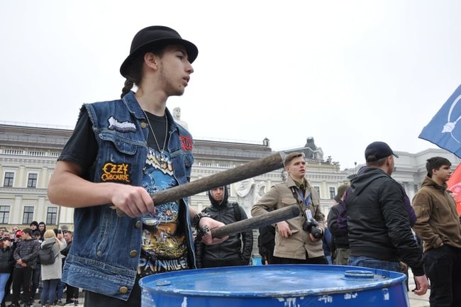 Марш против абортов прошел в центре Киева 19