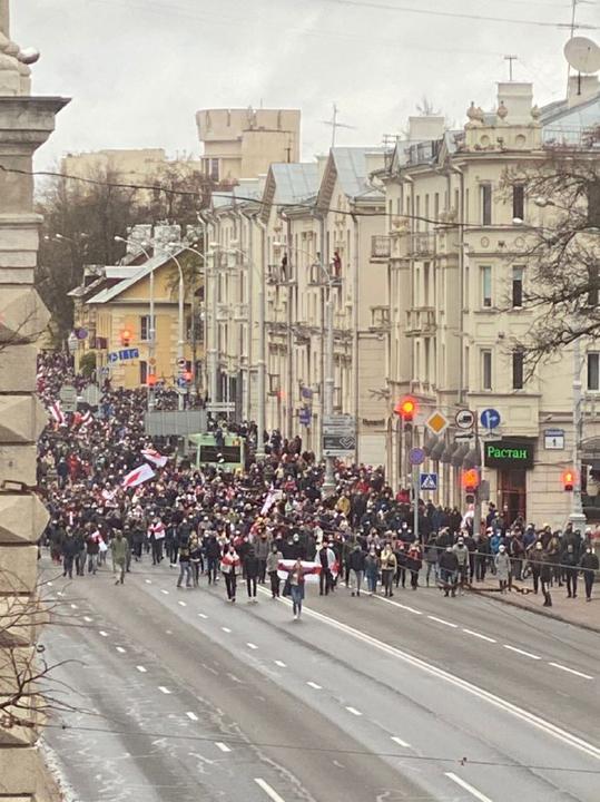 В Минске проходит Марш Народовластия, уже задержаны более 200 человек 02