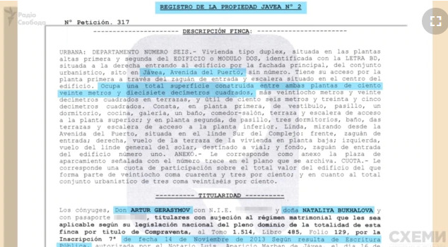 По данным СМИ, нардеп от ЕС Герасимов не задекларировал недвижимость в Испании. Политик заявляет, что уже уведомил НАПК о неточности в декларации 03
