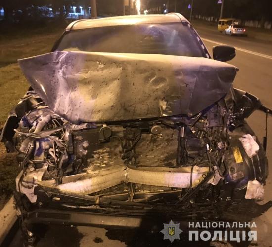 В результате пьяного ДТП в Харькове пострадали четыре человека, в том числе двое детей 4 и 10 лет 01