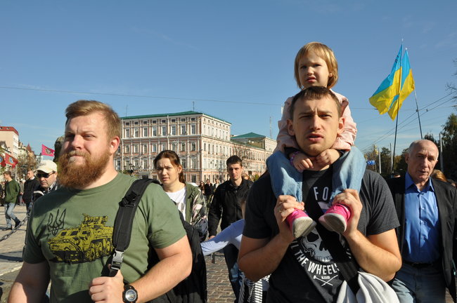 Маркиву свободу! - марш в поддержку осужденного в Италии нацгвардейца состоялся в Киеве 13