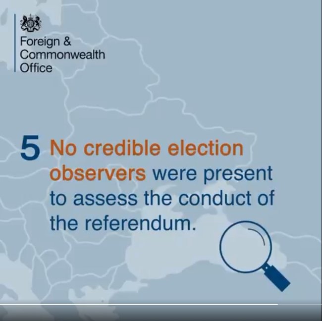 МИД Великобритании назвал пять причин незаконности референдума в Крыму 06