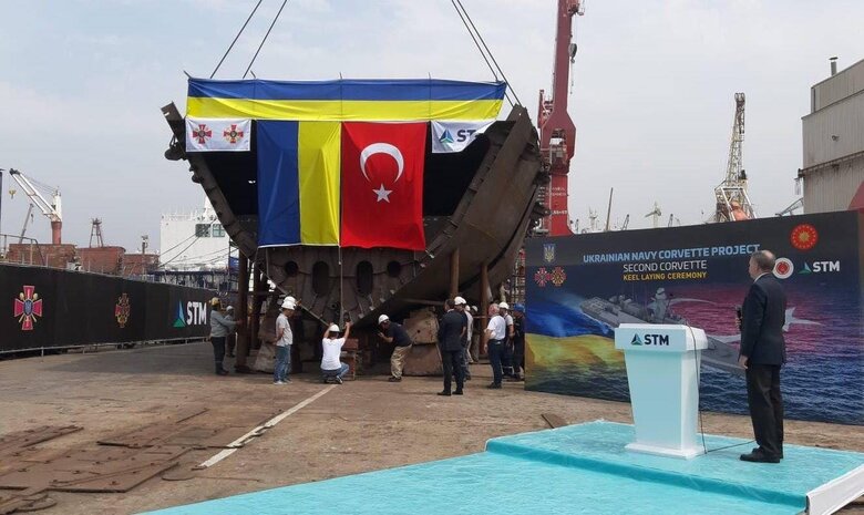 В Туреччині побудують корвет для Військово-морських сил ЗСУ 03