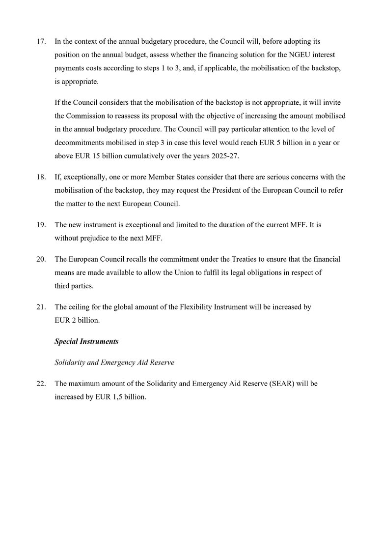 Текст рішення саміту ЄС від 1 лютого щодо виділення Україні 50 млрд євро
