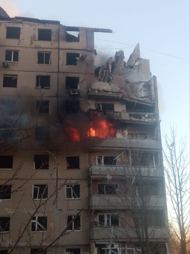 Racists hit Avdiivka from Grady, high-rise buildings were damaged, - OVA 01