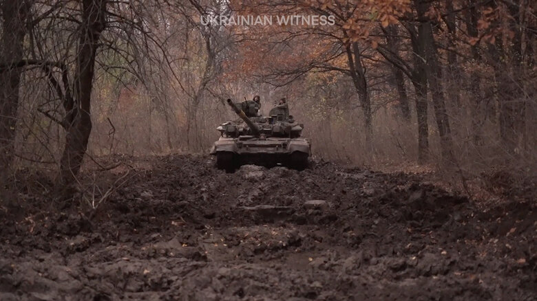 Спасибо за российский лендлиз, - украинские танкисты показали трофейную технику 02