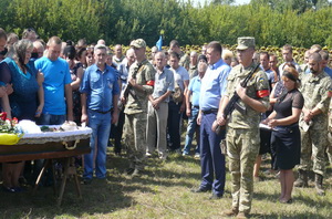 Воина 58-й ОМБ Станислава Дьяконова, погибшего на Донбассе, похоронили на Сумщине 07