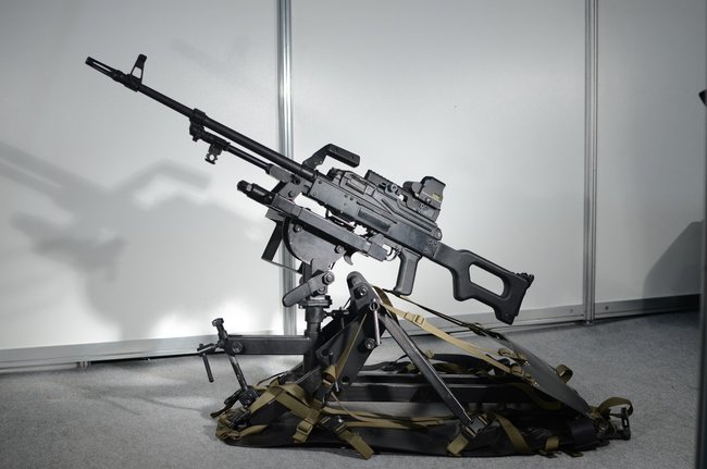 Пулеметные станки Савельева на выставке Оружие и Безопасность 2018 13