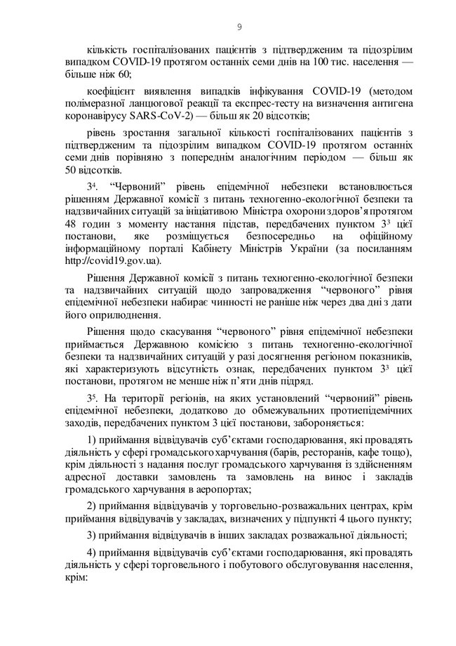 Вся Украина в желтой зоне: Кабмин обнародовал постановление о продлении карантина до 30 апреля, список ограничений 09